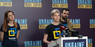 $40M to Help Ukraine.  Razom Press-Conference in Lviv