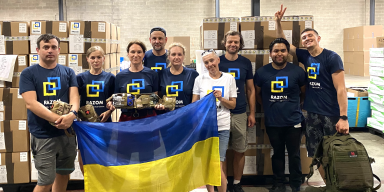 Behind the Scenes With Razom: The Volunteers Packing Thousands of First Aid Kits for Ukraine